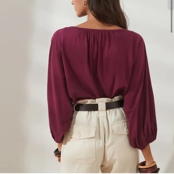 Banana Republic Knit Poet Top - Picture 2 of 11